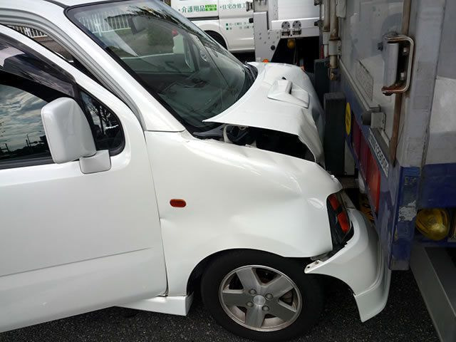 画像：交通事故